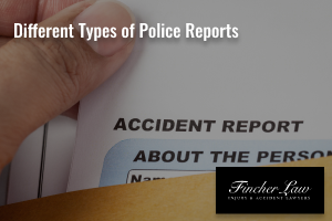 Different types of police reports